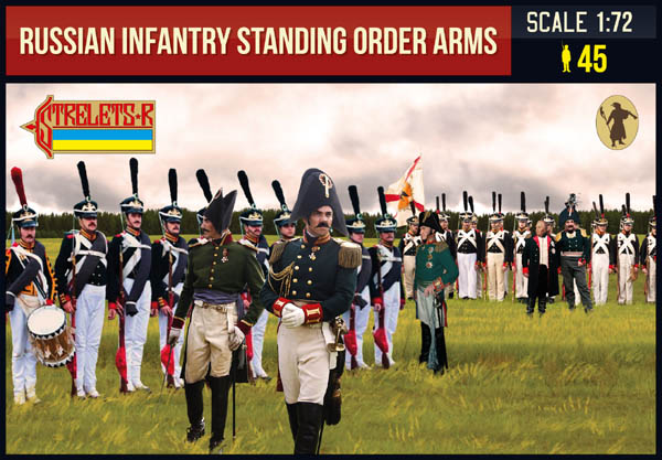 Strelets 217 1:72 Russian Infantry Standing Order Arms