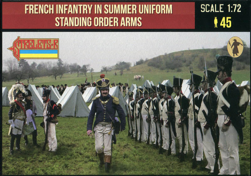 Strelets 222 1:72 French Infantry Summer Order Arms