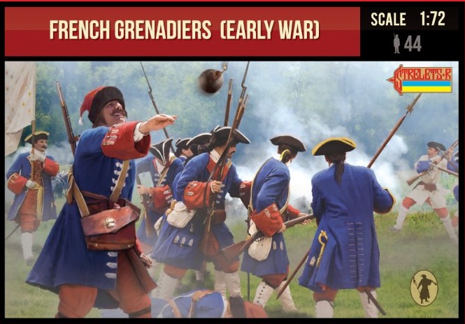 Strelets 235 1:72 French Grenadiers (Early War)