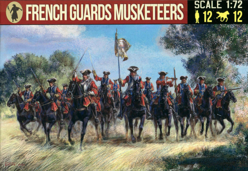 Strelets 242 1:72 French Guard Musketeers