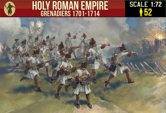 Strelets STR26972 1:72 Holy Roman Empire Grenadiers 1701-1714