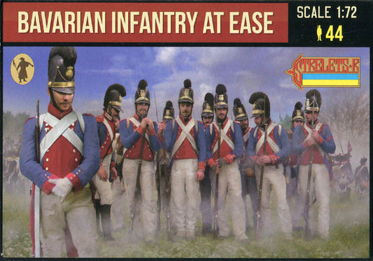 Strelets 270 1:72 Bavarian Infantry at Ease