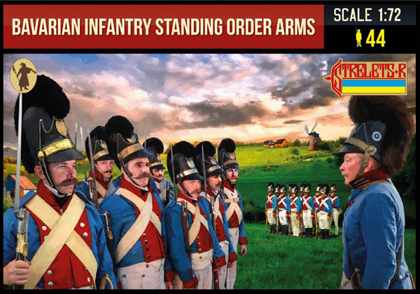 Strelets 271 1:72 Bavarian Infantry Standing Order Arms