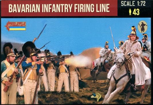 Strelets 273 1:72 Bavarian Infantry Firing Line