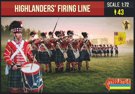 Strelets 279 1:72 Highlanders' Firing Line