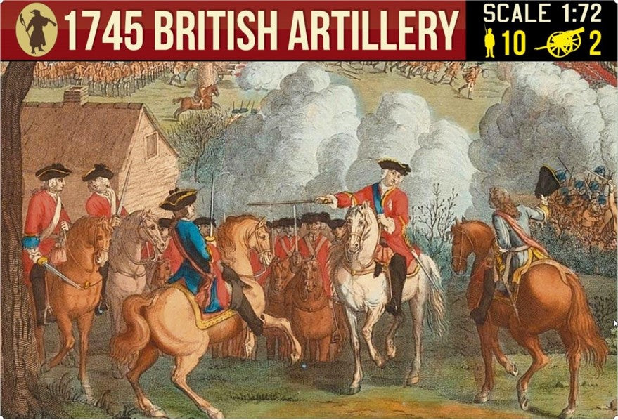 Strelets 284 1:72 1745 British Artillery