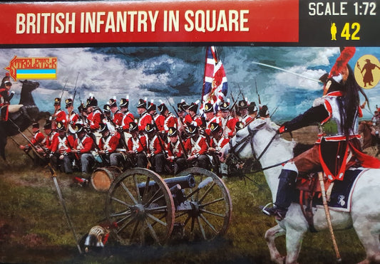 Strelets 286 1:72 British Infantry in Square	Napoleonic