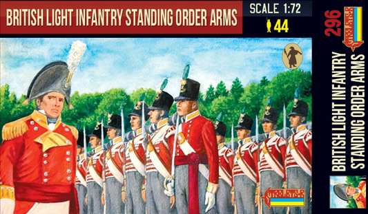 Strelets 296 1:72 British Light Infantry Standing Order Arms	Napoleonic