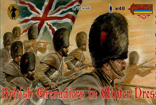 Strelets M029 1:72 British Grenadiers in Winter Dress