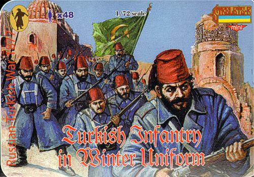 Strelets M066 1:72 Turkish Infantry in Winter Uniform