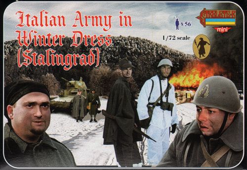 Strelets M082 1:72 Italian Army (WWII) in Winter Dress (Stalingrad)