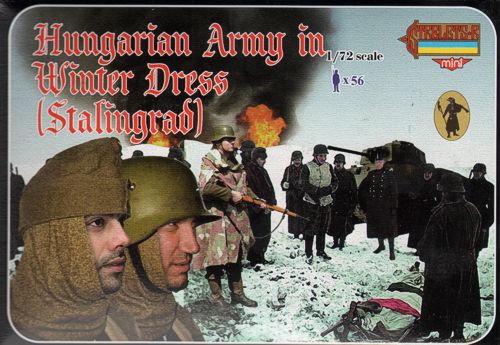 Strelets M083 1:72 Hungarian Army (WWII) in Winter Dress (Stalingrad)