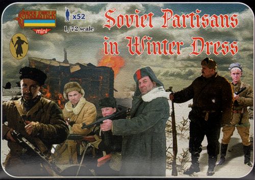 Strelets M084 1:72 Soviet Partisans in Winter Dress