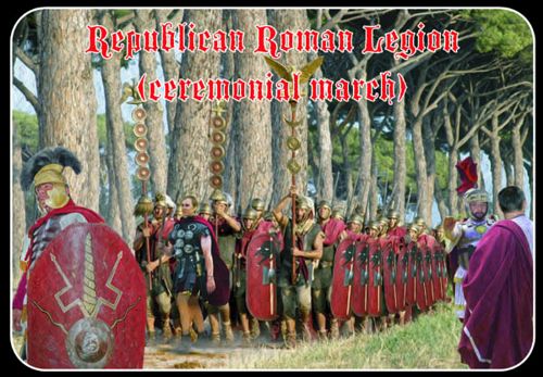 Strelets M102 1:72 Republican Roman Legion (ceremonial march)