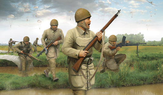 Strelets M120 1:72 Imperial Japanese Army Paratroopers (WWII)