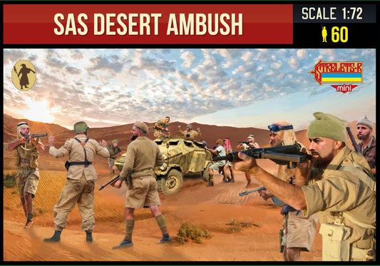 Strelets M145 1:72 SAS Desert Ambush