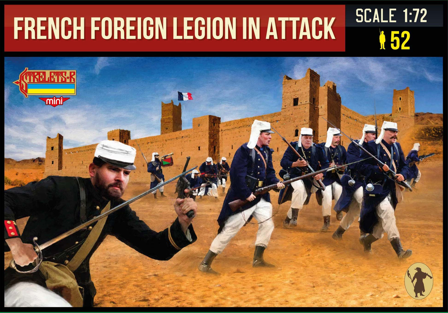 Strelets M147 1:72 French Foreign Legion in Attack Rif War