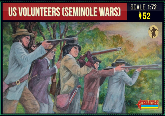 Strelets M161 1:72 US Volunteers (Seminole Wars)