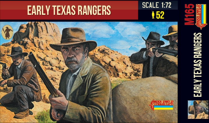 Strelets M165 1:72 Early Texas Rangers US Wild West