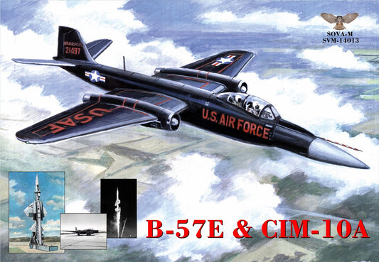 Sova-M SVM-14013 1:144 CIM-10A Bomarc and B-57E Canberra. A '2 in 1' set