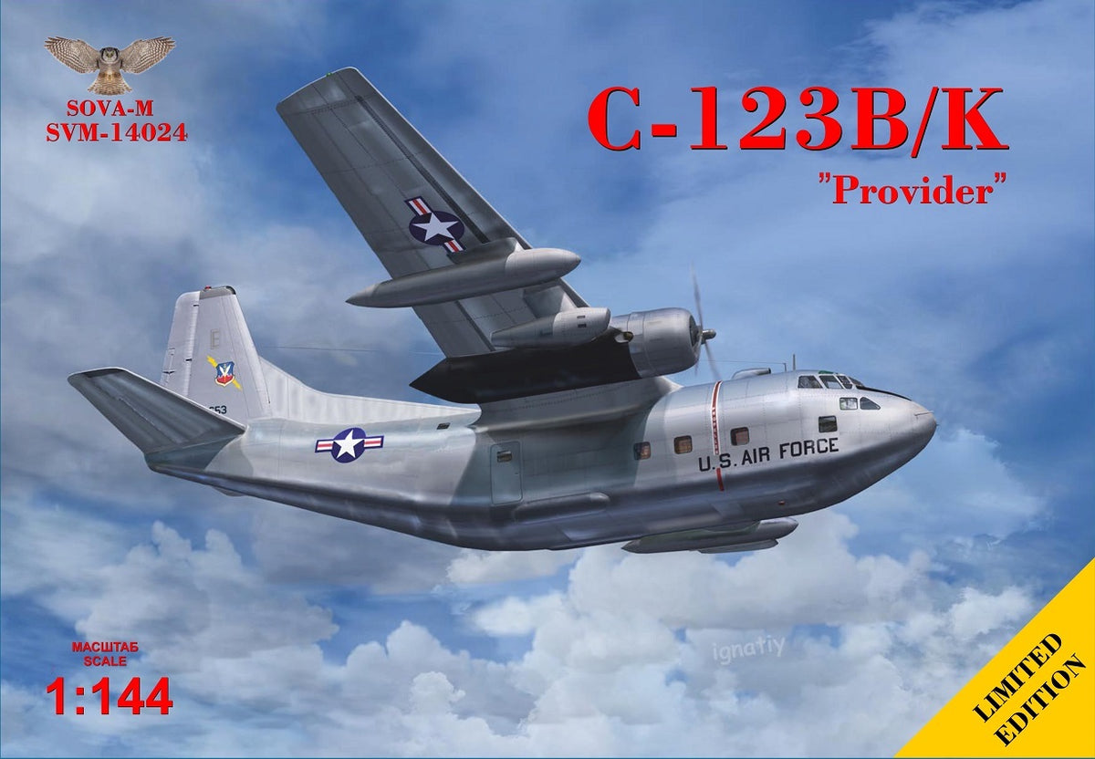 Sova-M SVM-14024 1:144 Fairchild C-123K/B 'Provider'