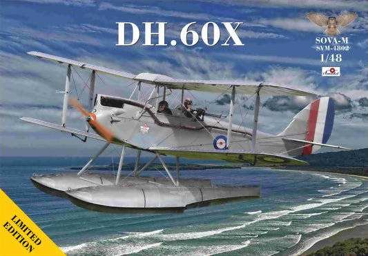 Sova-M 48002 1:48 de Havilland DH.60X Seaplane (in RNZAF Service)