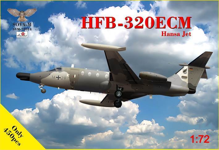 Sova-M 72014 1:72 HFB-320ECM Hansa Jet