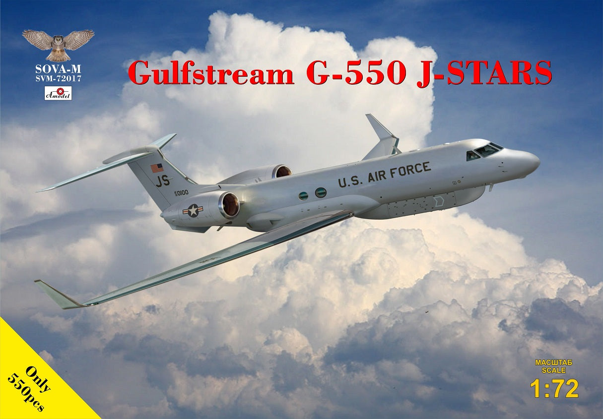 Sova-M 72017 1:72 Gulfstream G-550 J-STARS Joint Surveillance Target Attack Radar System)