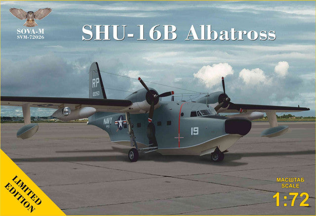 Sova-M 72026 1:72 Grumman SHU-16B Albatross US Navy