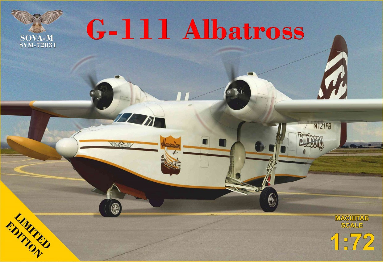 Sova-M 72031 1:72 Grumman G-111 Albatross Amphibious Aircraft