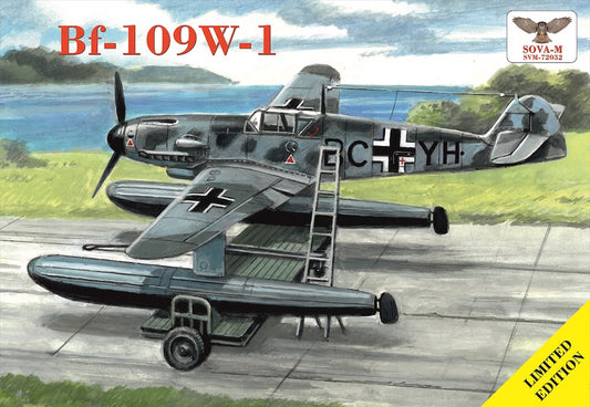 Sova-M 72032 1:72 Messerschmitt Bf-109W-1 + Trolley