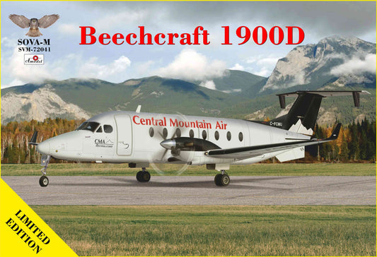 Sova-M 72041 1:72 Beechcraft 1900D Central Mountain Air (C-FCMU)