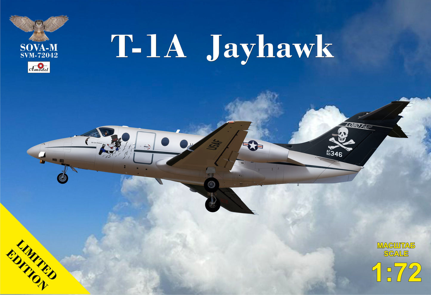 Sova-M 72042 1:72 Raytheon T-1A Jayhawk USAF