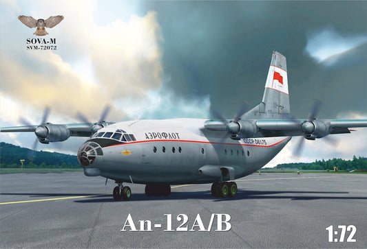 Sova-M SVM-72072 1:72 Antonov An-12A/B turboprop transporter
