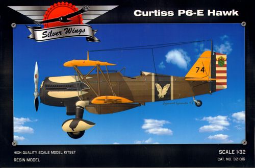 Silver Wings 32016 1:32 Curtiss P-6E Hawk