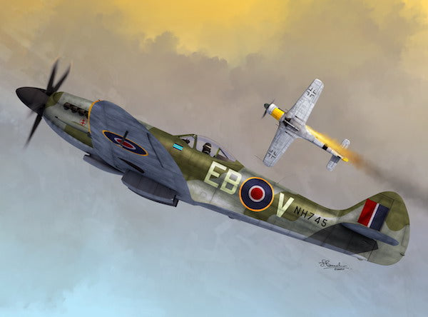 Sword 72096 1:72 Supermarine Spitfire Mk.XIVC/E Bubbletop