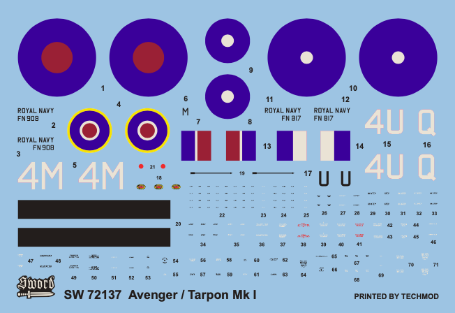 Sword 72137 1:72 Grumman Tarpon MK.I