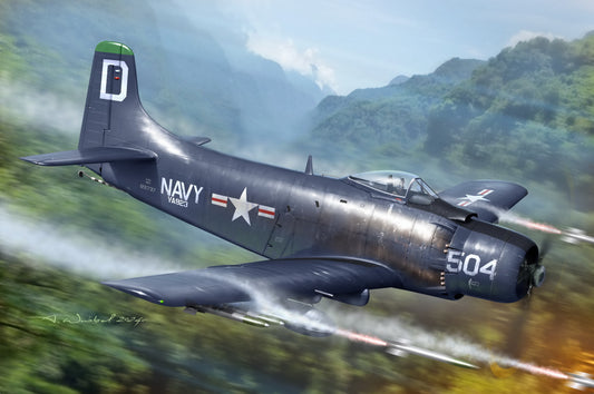 Sword 72151 1:72 Douglas AD-3/4 (early) Skyraider over Korea