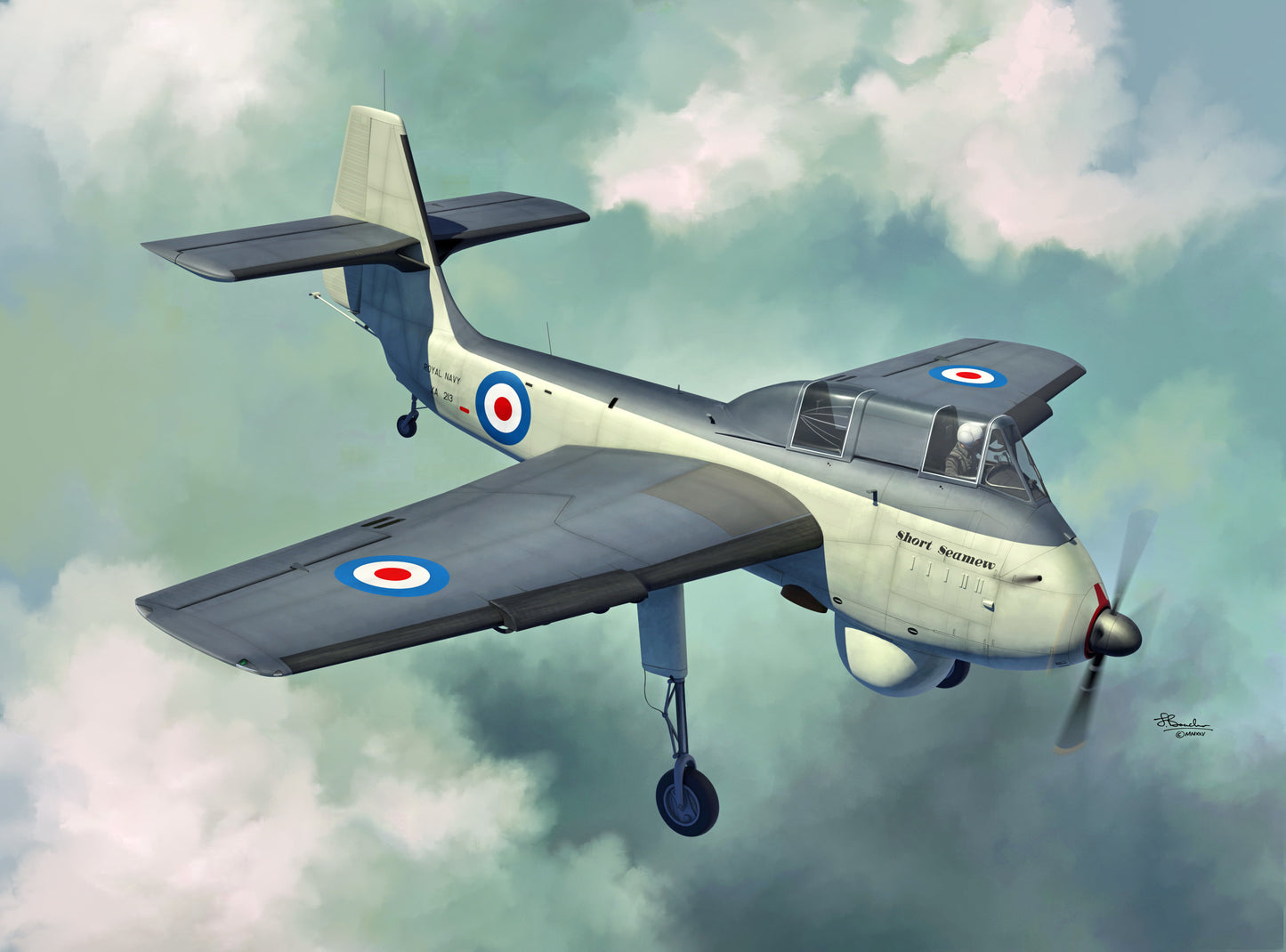 Sword SW72157 1:72 Short SB.6 Seamew - 2 markings of Fleet Air Arm