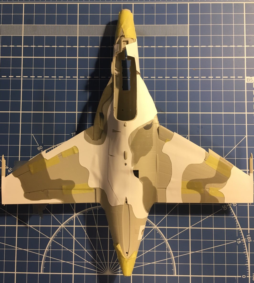 SX-Art 48008 1:48 Yakovlev Yak-130 camouflage pattern paint masks