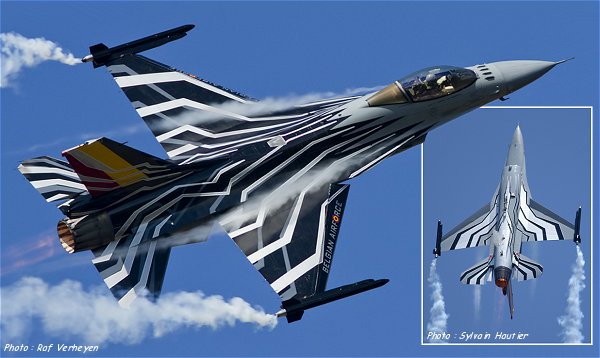 Syhart Decal 48083 1:48 F-16AM Falcon FA-123 'Solo Display 2015 - Blizzard' Belgian AF