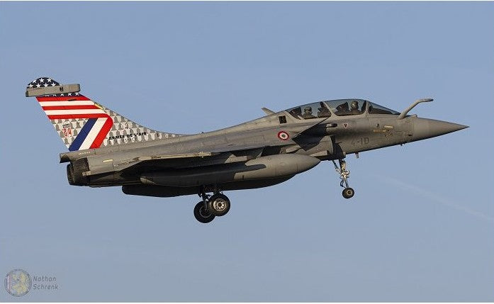 Syhart Decal 48160 1:48 Dassault Rafale B 4-ID 'La Fayette 24' EC 2/4 La Fayette 2024