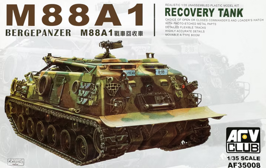 AFV Club AF35008 1:35 M88A1 Bergepanzer Recovery Vehicle