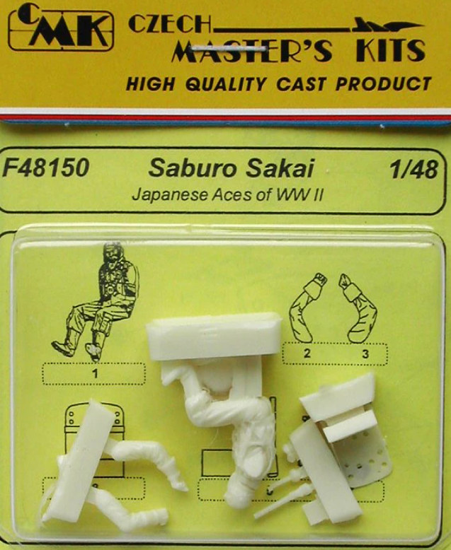 CMK F48150 1:48 Saburo Sakai Japanese (WWII) Ace