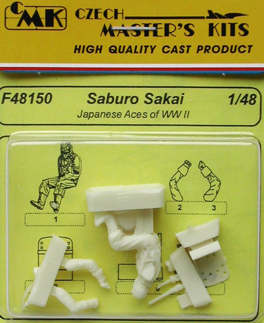 CMK F48150 1:48 Saburo Sakai Japanese (WWII) Ace