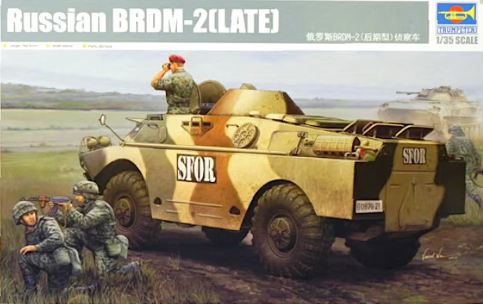 ## Trumpeter 1:35 05512 Russian BRDM-2 (Late) ##