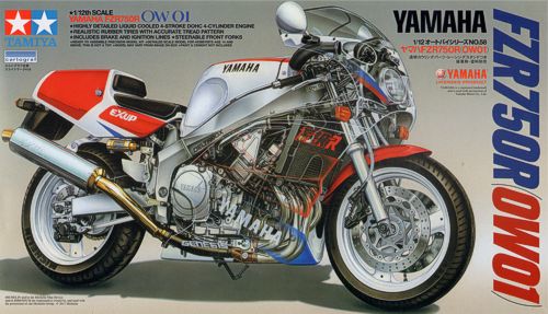 Tamiya TA14058 1:12 Yamaha FZR -750R (EX-UP)