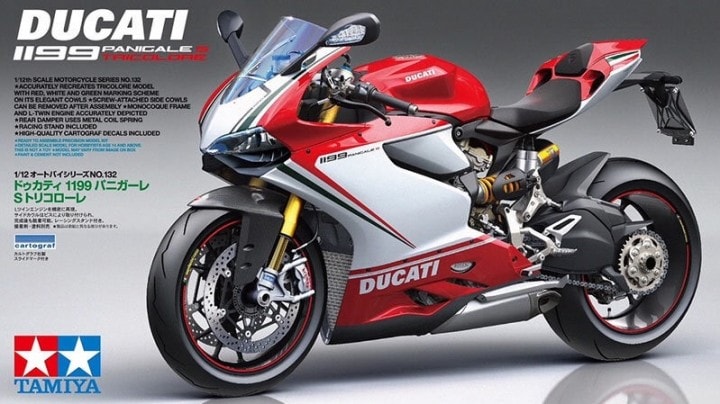 Tamiya 14132 1:12 Ducati 1199 Panigale Tricolore