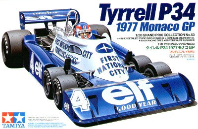 Tamiya 20053 1:20 Tyrell P34 1977 Monaco GP