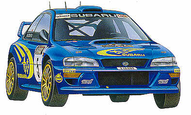Tamiya 24218 1:24 Subaru Imprezza WRC'99
